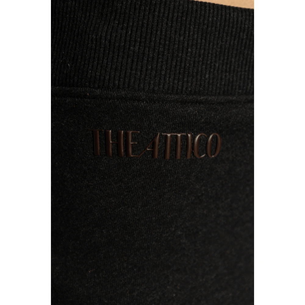 The Attico Rok met logo Black Dames