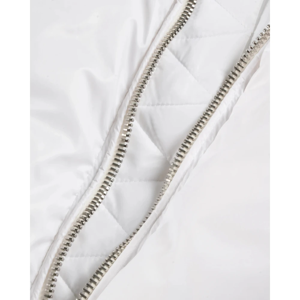 Khrisjoy Iconische Glanzende Pufferjas White Dames