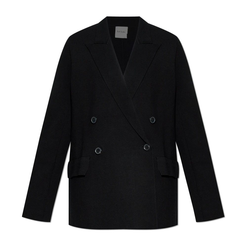 Paul Smith Blå Double-Breasted Blazer