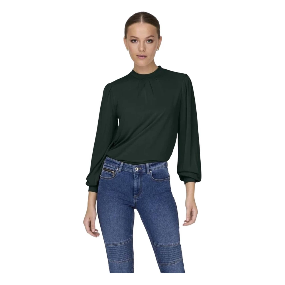 Only Vrij Leven Blouse Green Dames