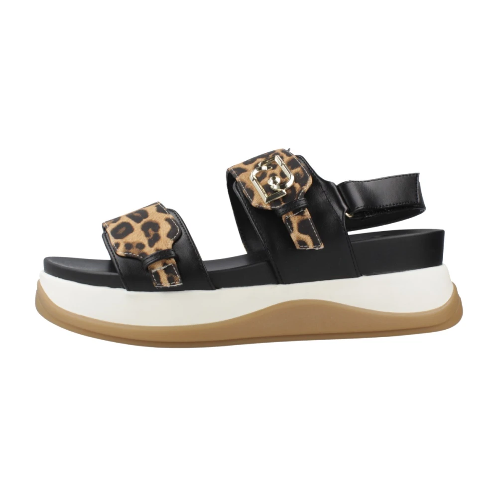 Liu Jo Women's Multicolor Fiona 02 Sandal - Flat Sandals - 8 Uk - Shoes