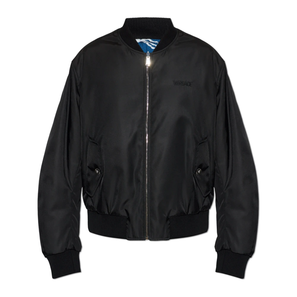 Versace Uomo Nero Giacche, L, New,
