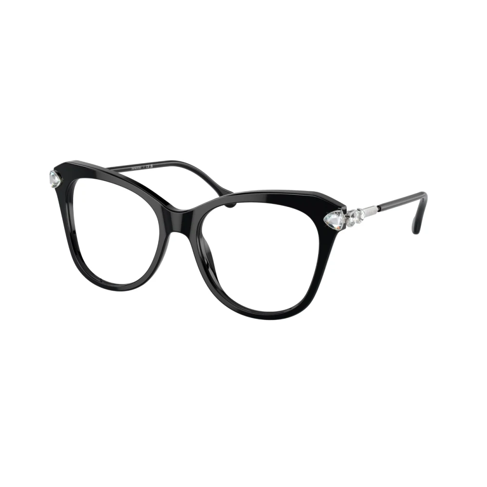 Swarovski Women's Black Glasses, 53 Mm, Fashion Glasses Sk2012 In Blue