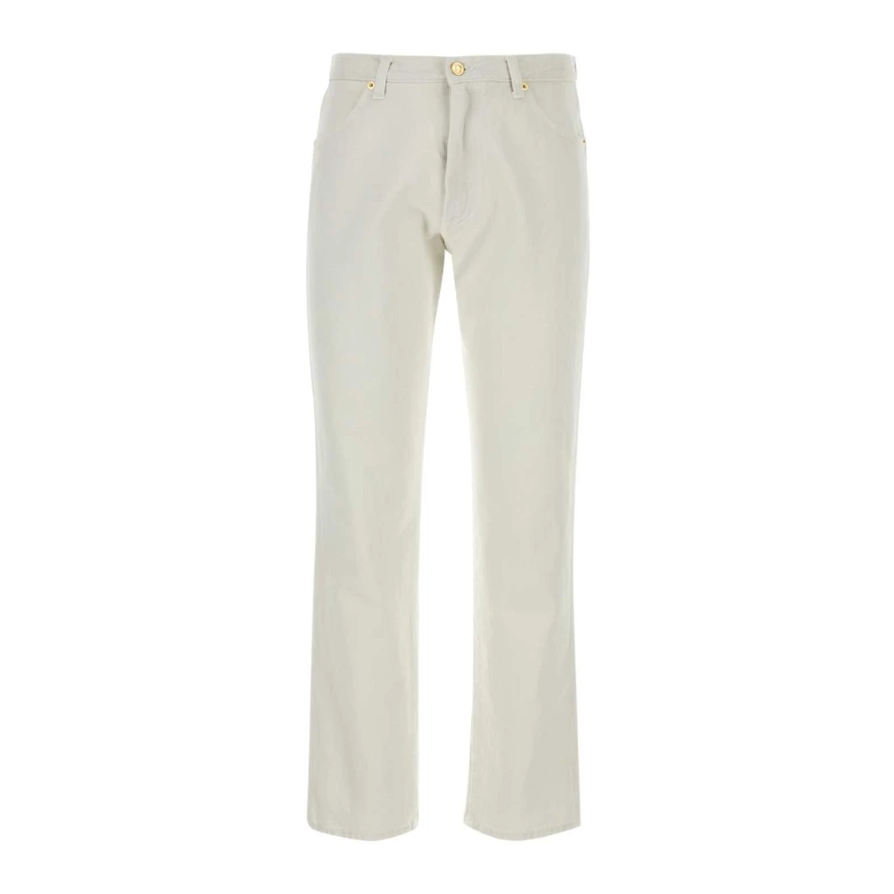 Bally Witte denim jeans Klassieke stijl White Heren