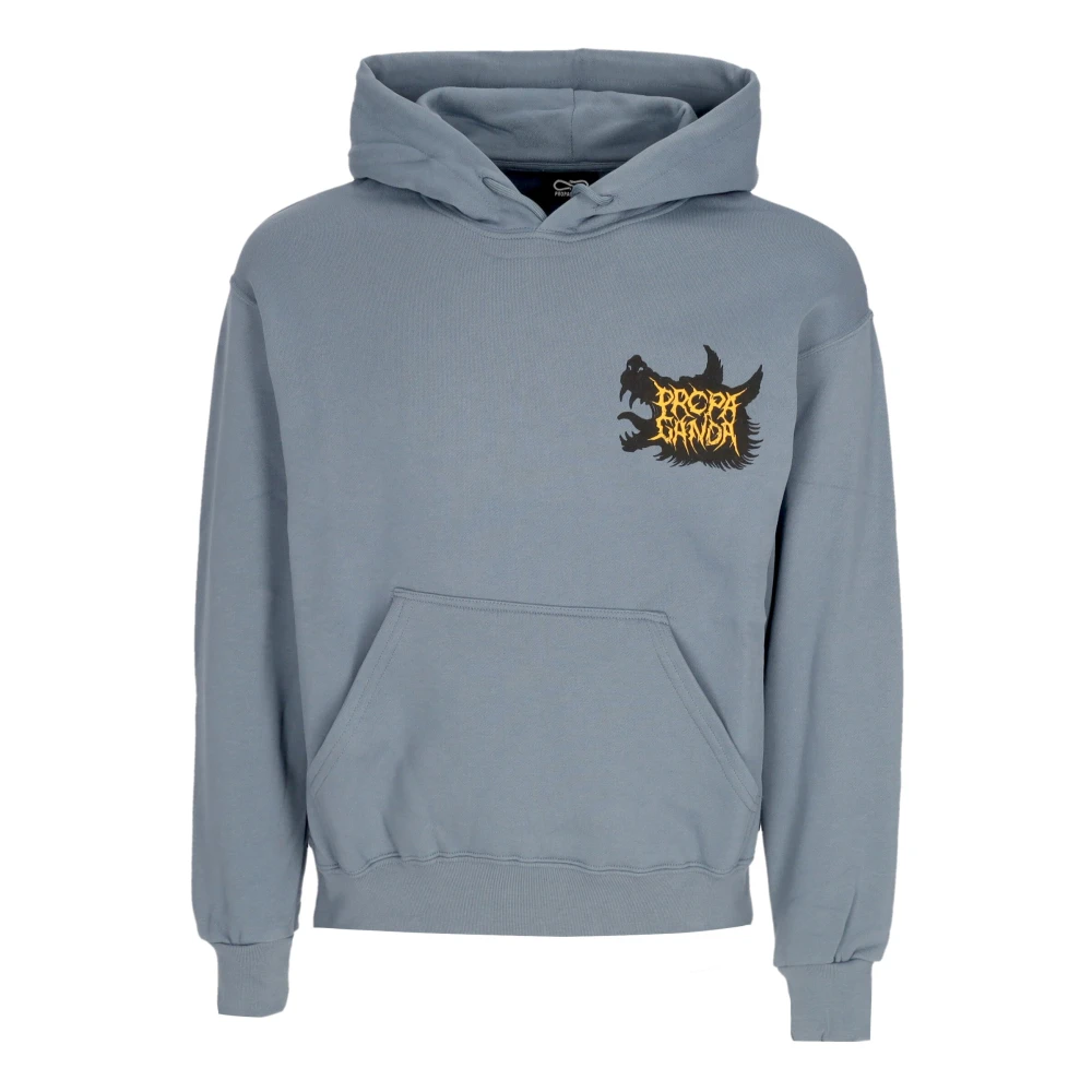 Propaganda Werewolf Hoodie Storm Sweatshirt met lange mouwen Blue Heren