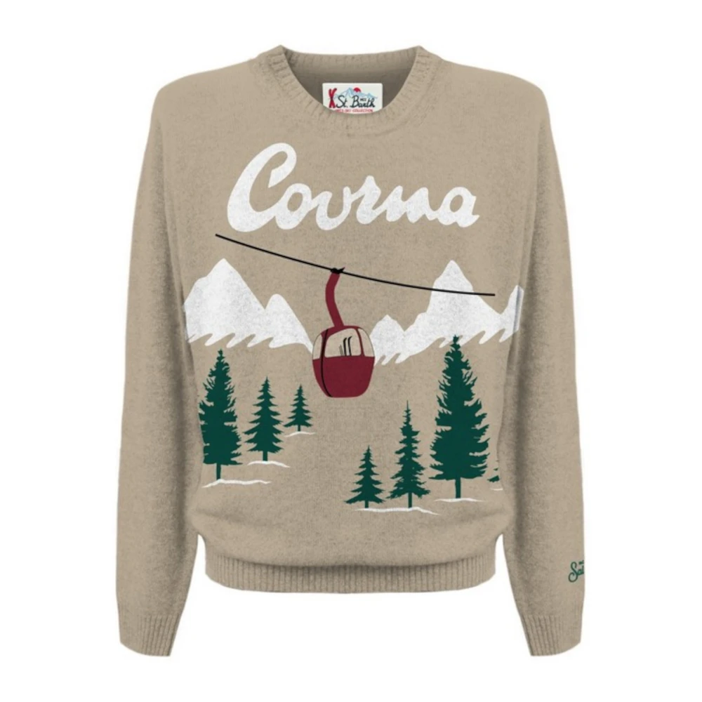 MC2 Saint Barth Beige Sweaters voor Mannen Beige Heren