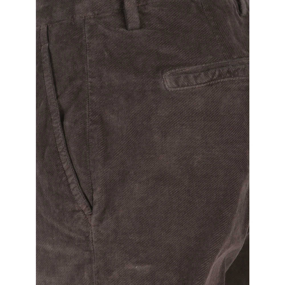 True Royal Bruine Katoen Elastaan Broek Brown Dames