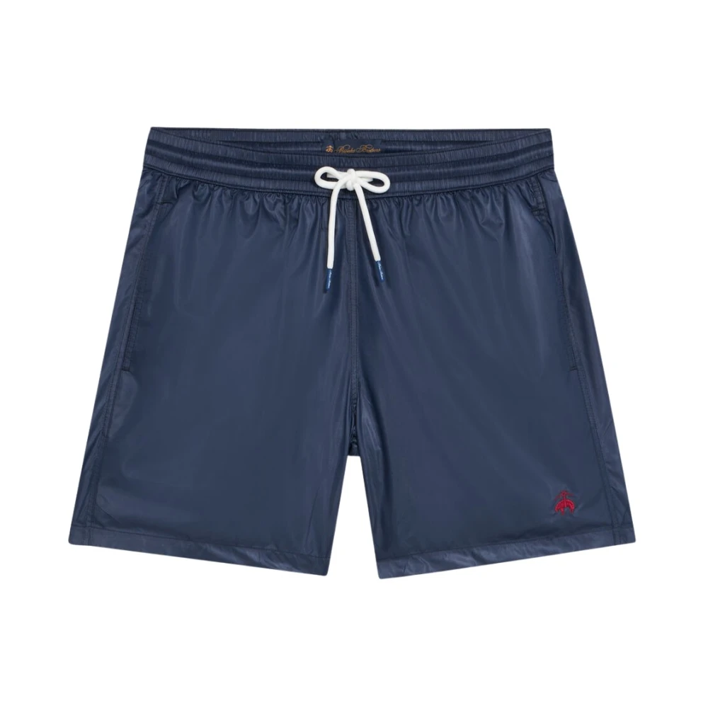 Brooks Brothers Navy Classic Zwembroek Blue Heren