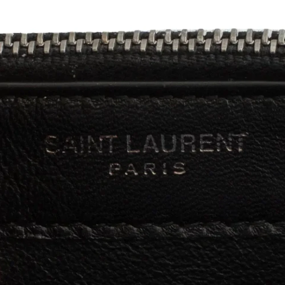 Yves Saint Laurent Vintage Pre-owned Fabric shoulder-bags Blue Dames