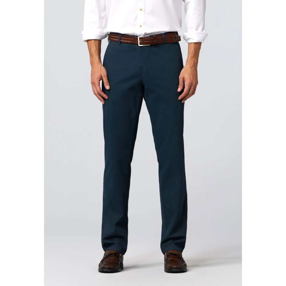 Meyer Blauwe Chino 5055 Bonn Blue Heren
