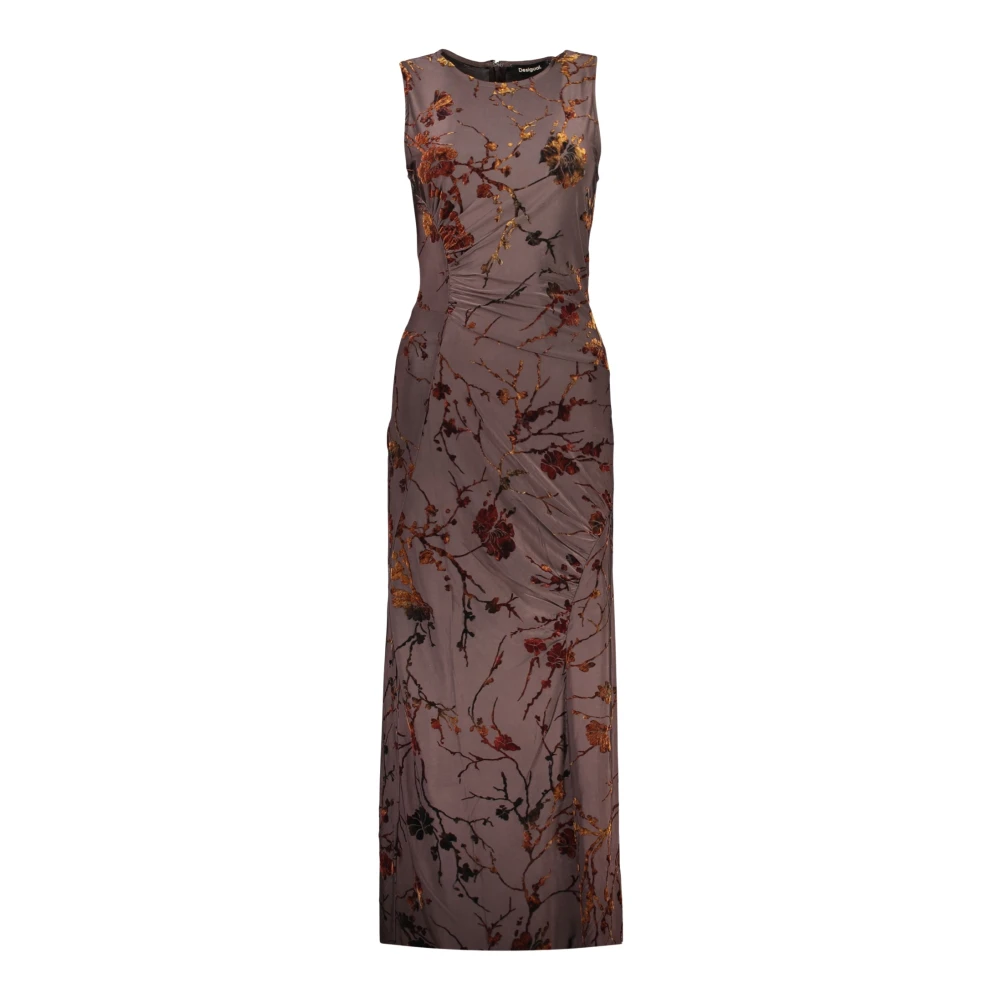 Desigual Women's Marron Dress - Image 4