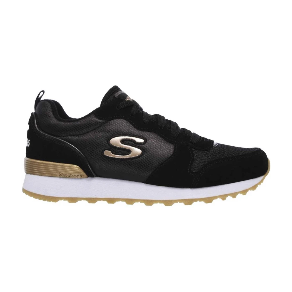 Skechers Golden Fashion Sneakers Dames Schoenen Zwart