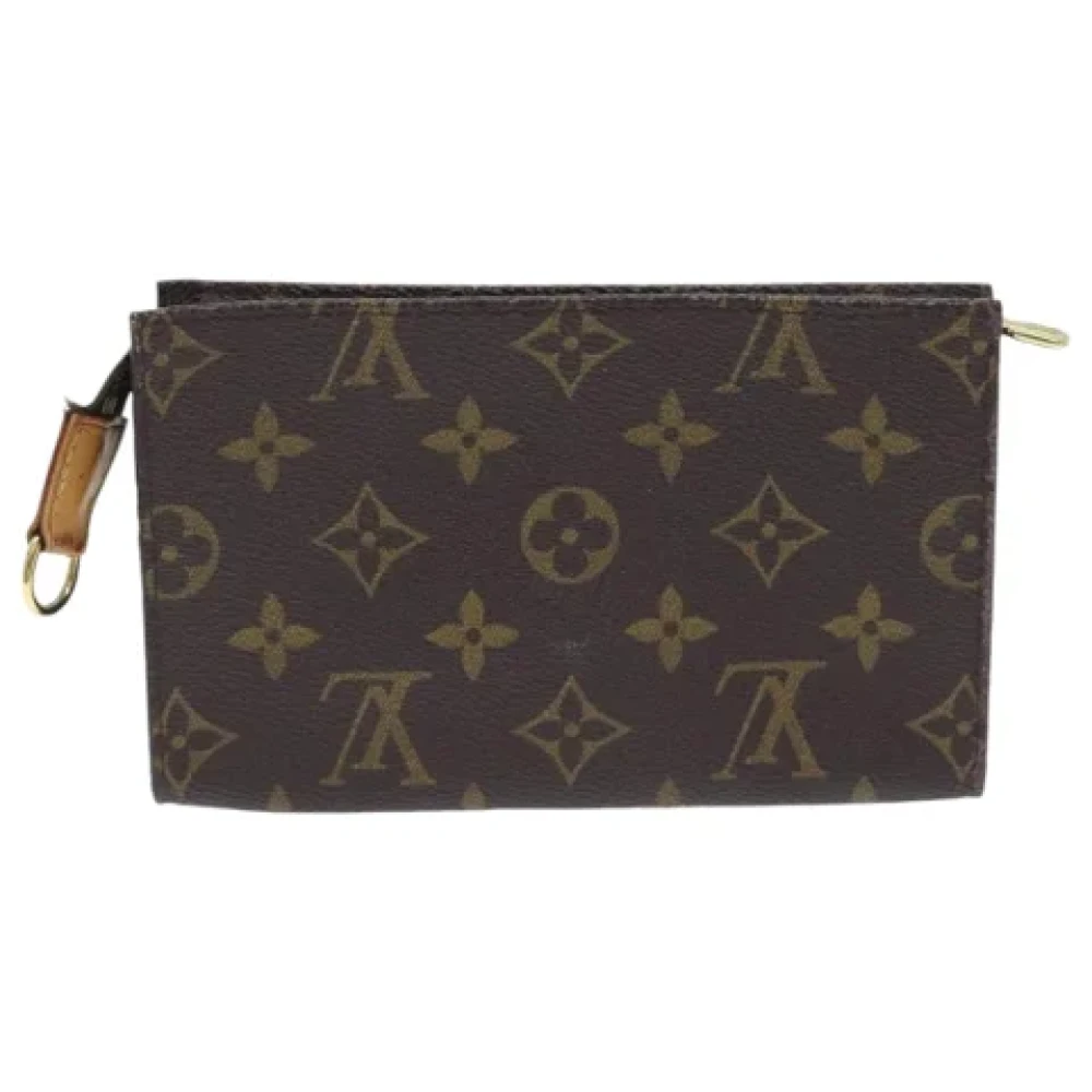 Louis Vuitton Vintage Pre-owned Canvas pouches Brown Dames