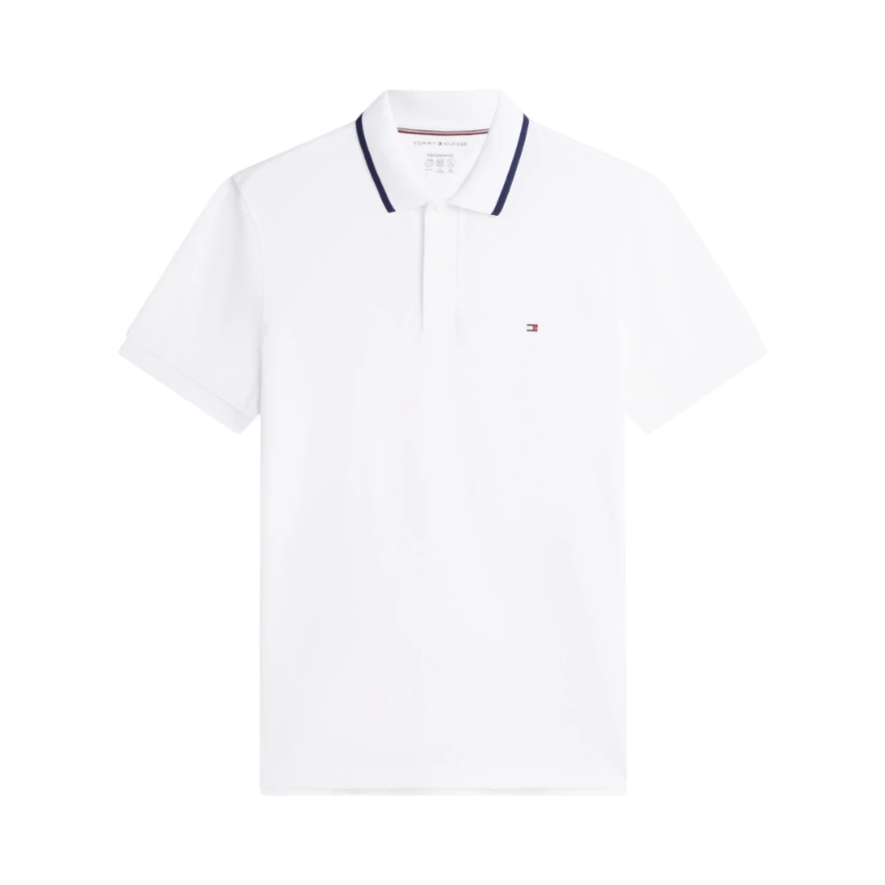 Tommy Hilfiger Men's White Polo Shirts, Xl, Polo