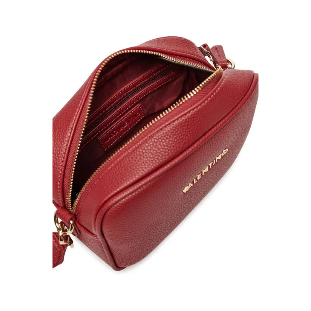 Valentino by Mario Valentino Stijlvolle Crossbody Tas in Donkerrood Red Dames