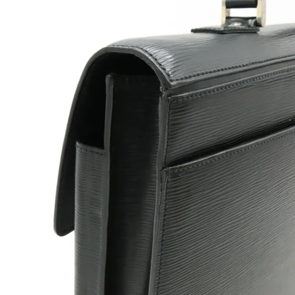 Louis Vuitton Vintage Pre-owned Leather louis-vuitton-bags Black Dames