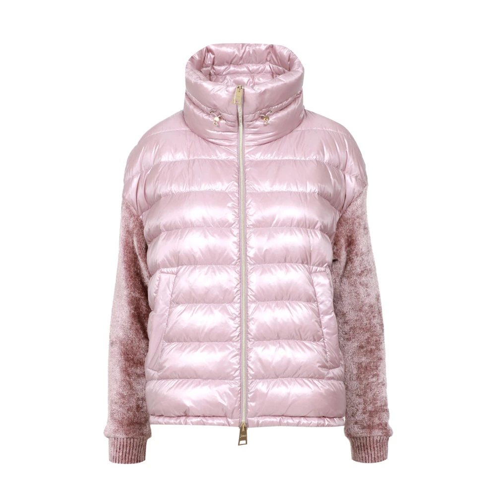 Herno Ultralichte donsjas met hoge kraag Purple Dames