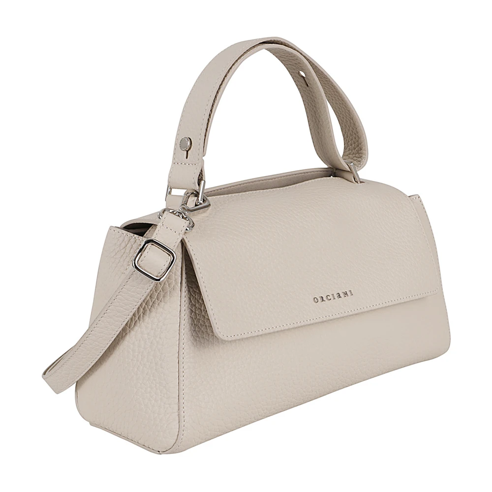 Orciani Zachte Longuette tas Beige Dames