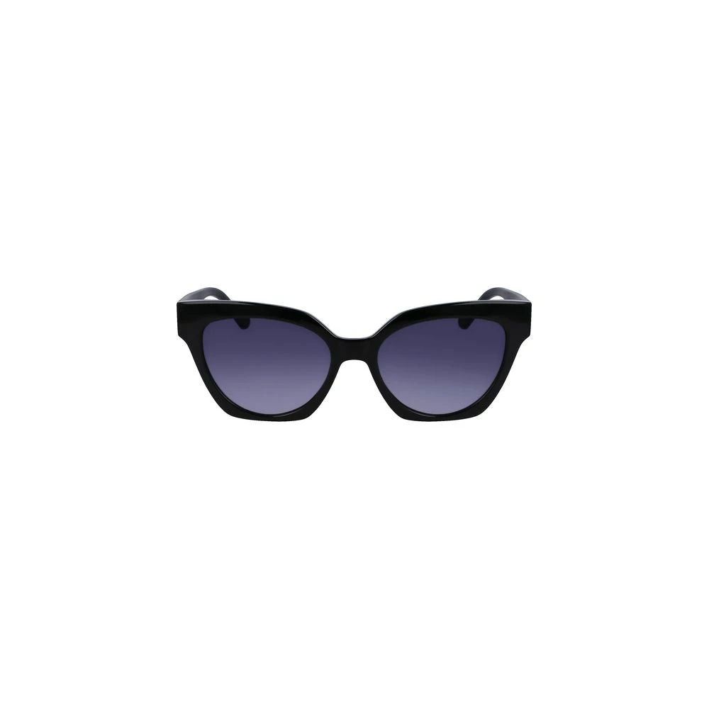 Liu Jo Women's Black Bio-Injected Round Sunglasses