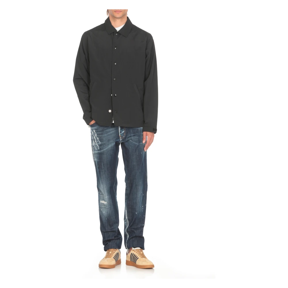 Dsquared2 Blauwe Gescheurde Katoenen Jeans Blue Heren