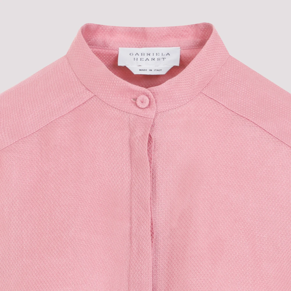 Gabriela Hearst RSQ Rose Quartz Laetitia Blouse Pink Dames
