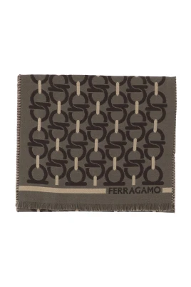 Ullscarf med krokar