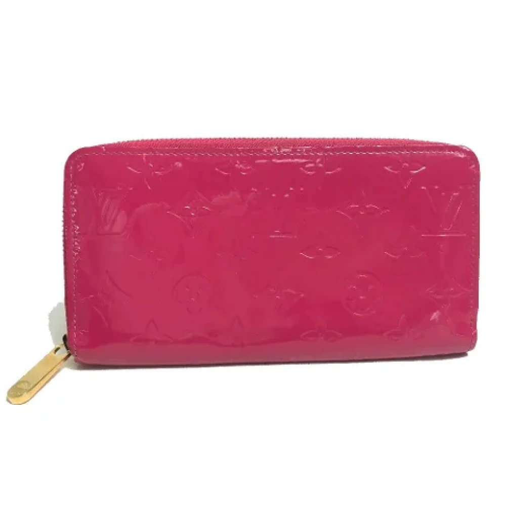 Louis Vuitton Vintage Pre-owned Leather wallets Pink Dames