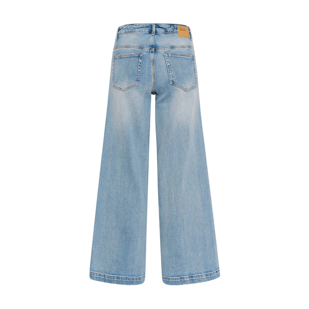 My Essential Wardrobe Klassieke Denim Jeans Blue Dames