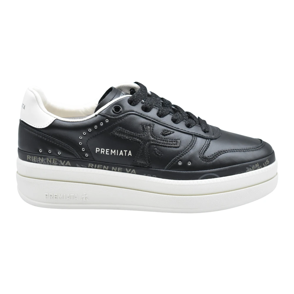 Premiata Micol D Dames Schoenen Zwart