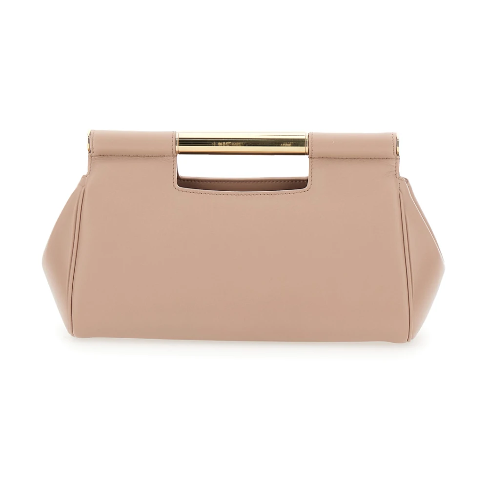 Dolce & Gabbana Beige Sicily Tas Beige Dames