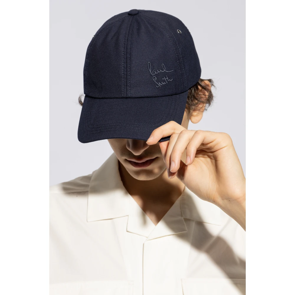 Paul Smith Pet met klep Blue Heren