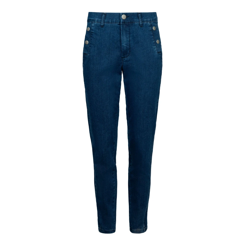 2-Biz Blue Skinny Fit Jeans, Female, 3XL, Kaxy Bukser Denim