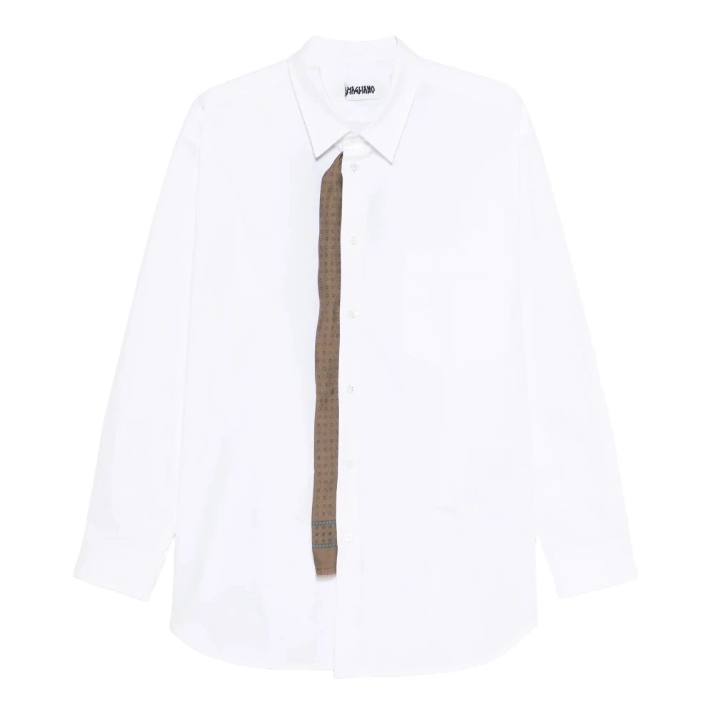 Magliano Men's White Crispy Penna Long Sleeve - Casual Shirts - M - Shirts