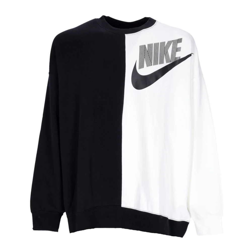 Nike Zwart Wit Dance Crewneck Sweatshirt Black Dames