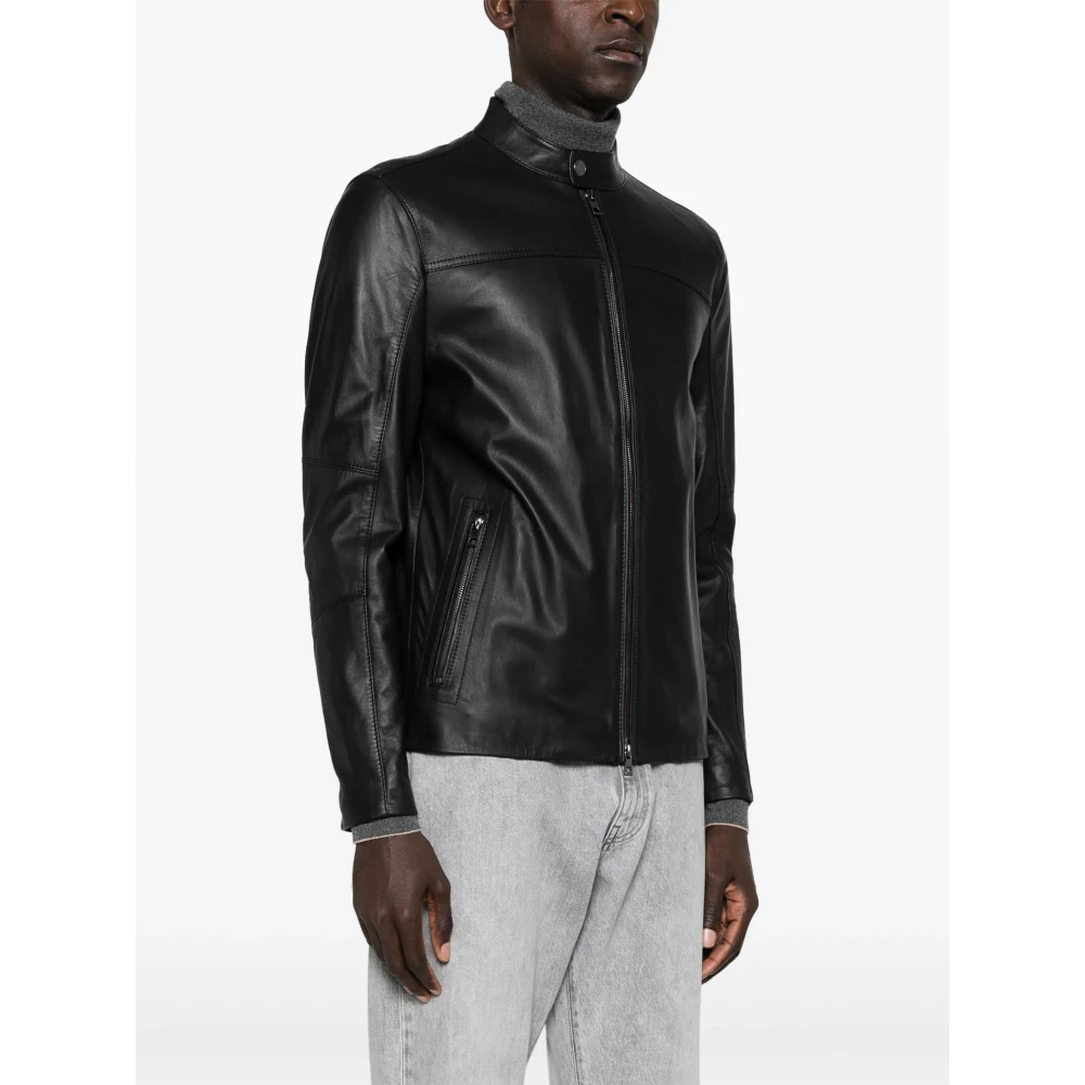 Michael Kors Zwarte Racer Jack Black Heren