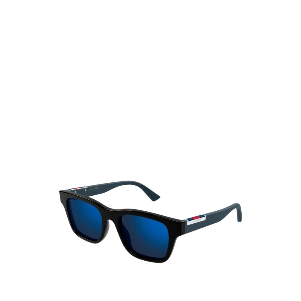 Gucci Men's Black Sunglasses, 52 Mm, Square Frame Sunglasses
