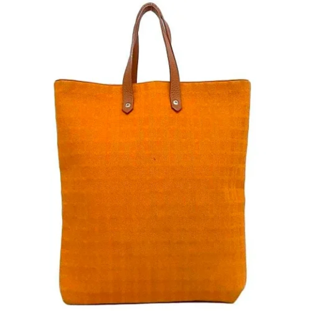 Hermès Vintage Pre-owned Fabric totes Orange Dames