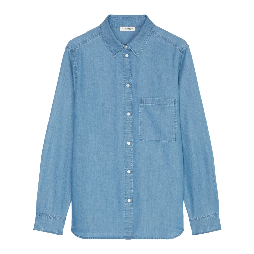 Marc O'Polo Denim blouse regular Blue Dames