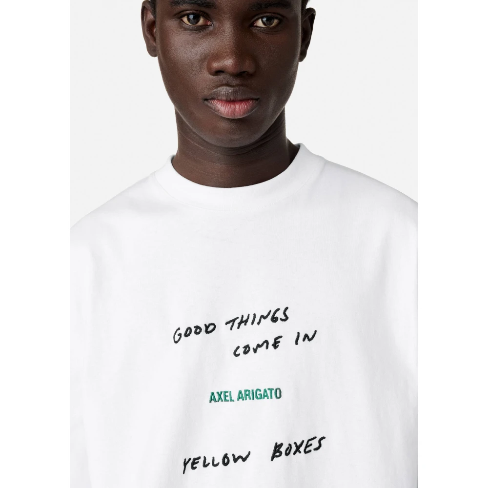 Axel Arigato Goede Zaak T-Shirt White Heren