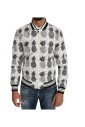 pineapple-print-bomber-jacket-with-logo