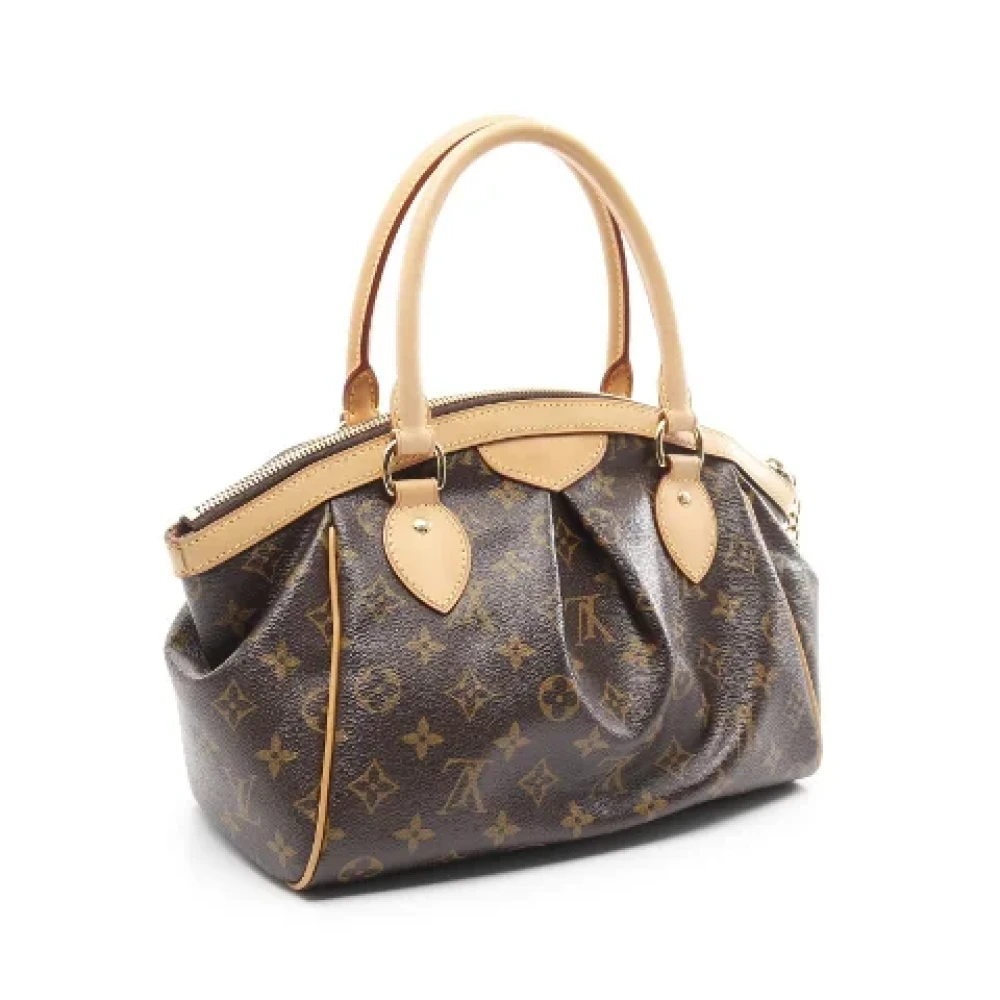 Louis Vuitton Vintage Pre-owned Canvas handbags Brown Dames
