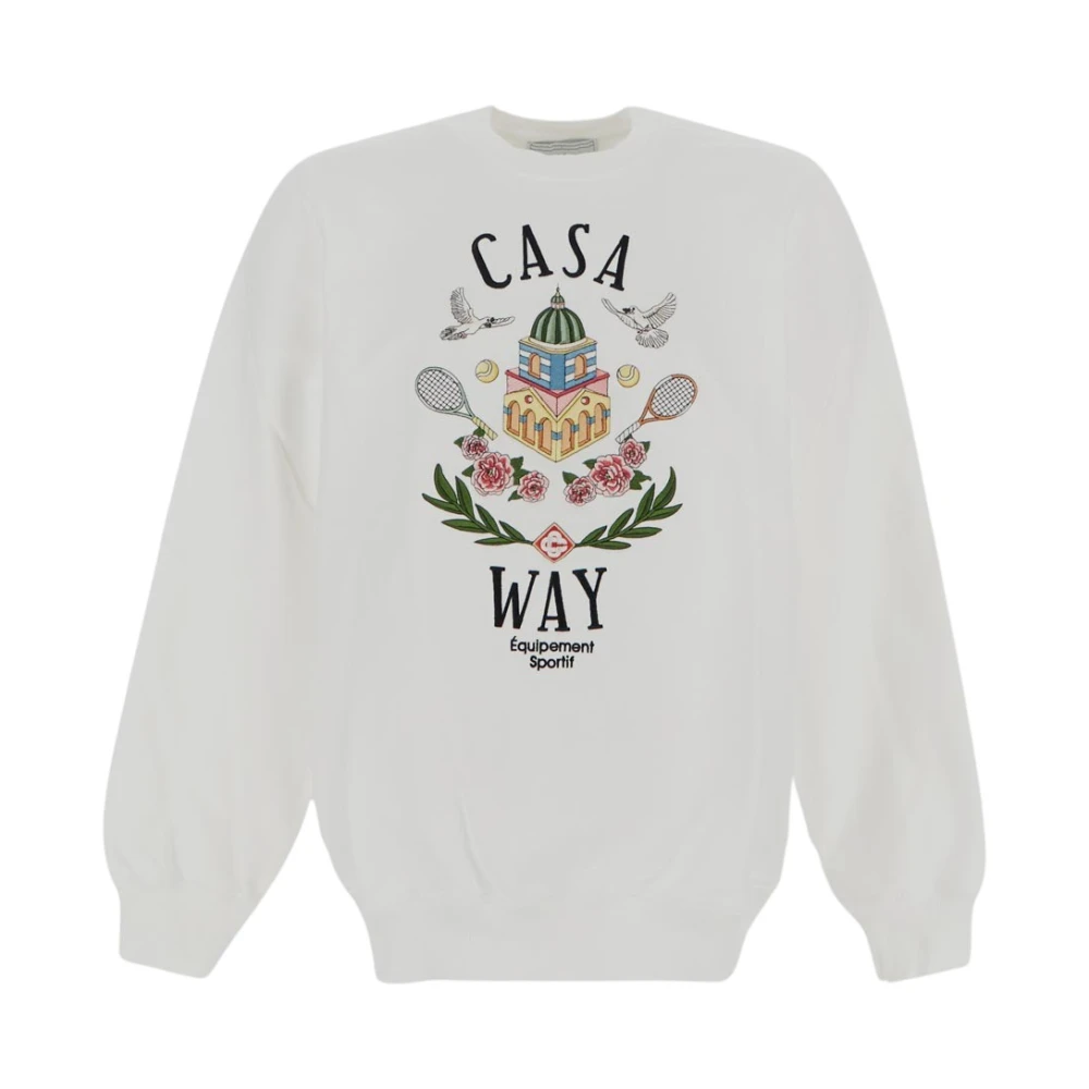 Casablanca Way Sweatshirt White Heren