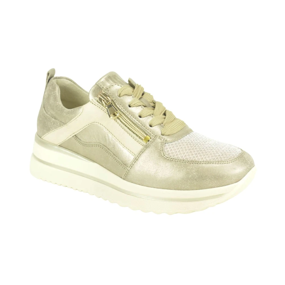 Waldläufer Runner N.+tiret DZ Dames Schoenen Beige