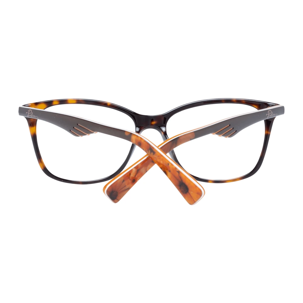 Police Glasses Brown Dames