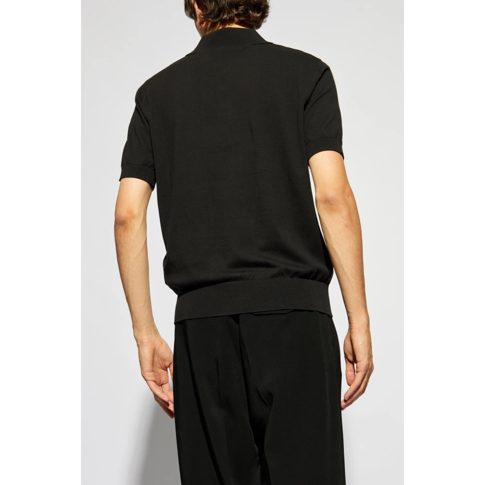 Dsquared2 Polo met logo Black Heren