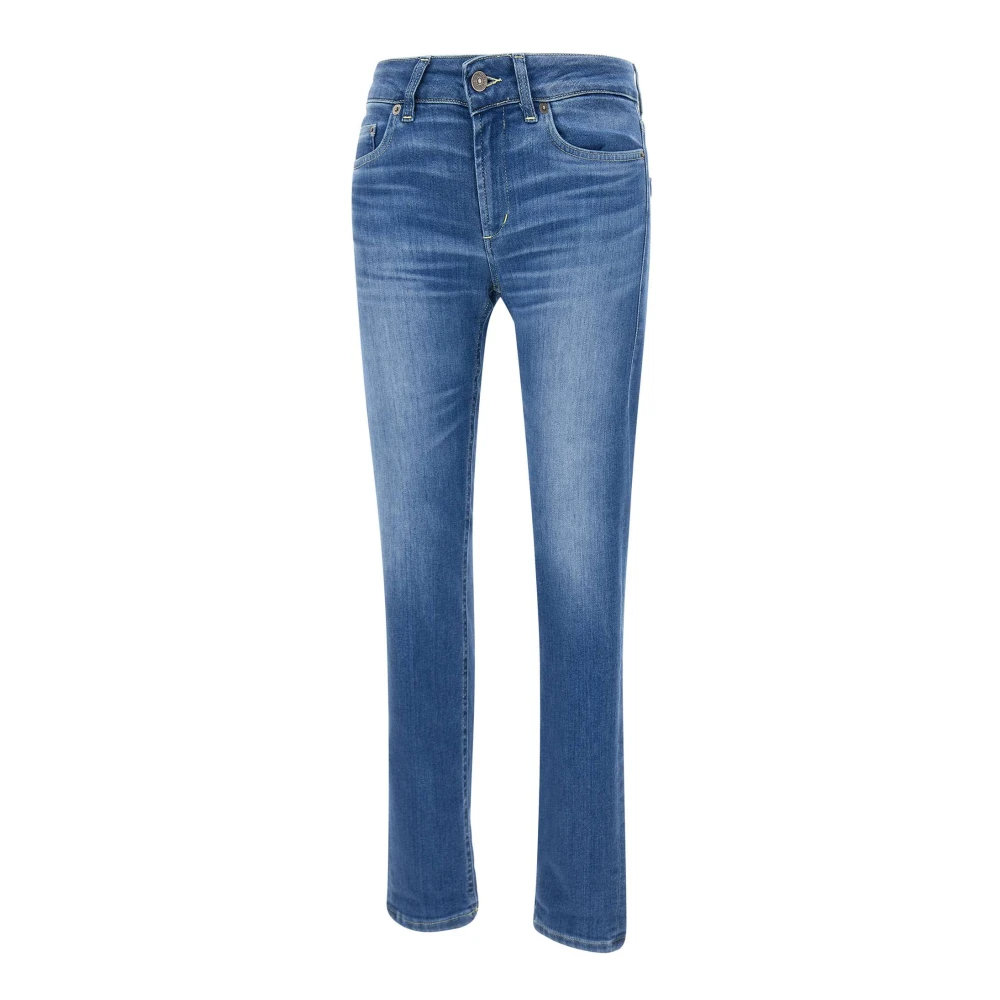 Dondup Klassieke Monroe 5-Pocket Jeans Blue Dames