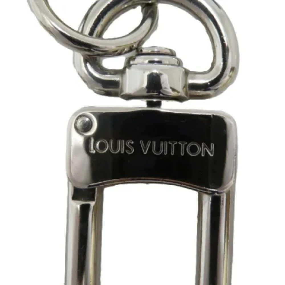 Louis Vuitton Vintage Pre-owned Fabric key-holders Gray Dames