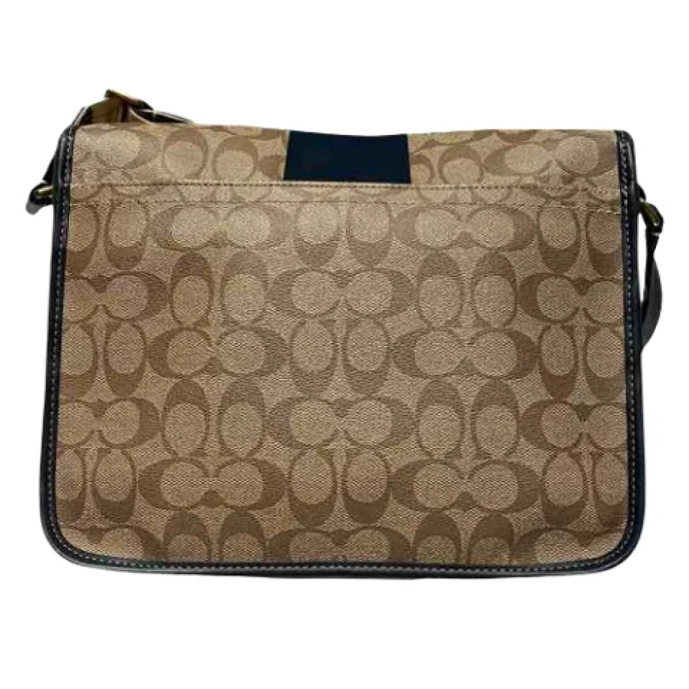 Coach Pre-owned Canvas shoppers Brown Dames