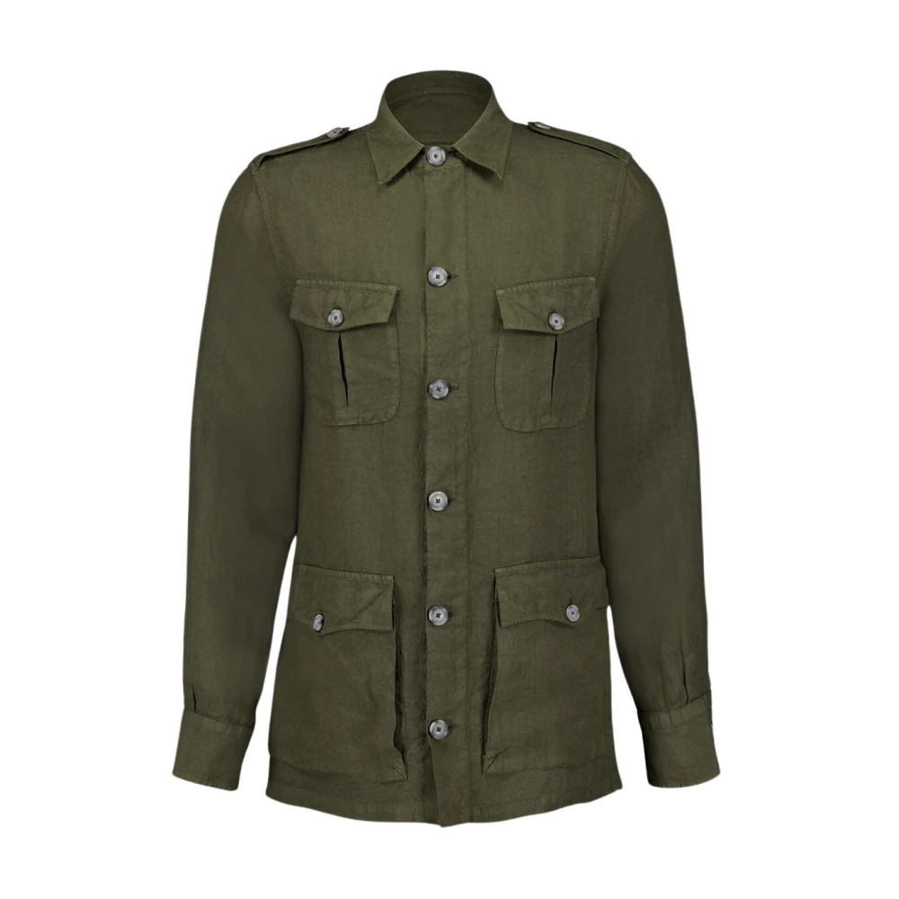 Jackets > Light Jackets - - 120% Lino - Modalova