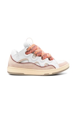 sneakers-blanches-en-cuir-et-polyester